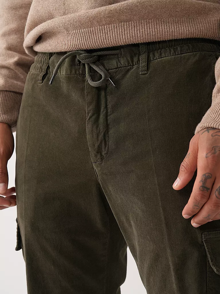 ALBERTO | Cordhose JOHN  | olive