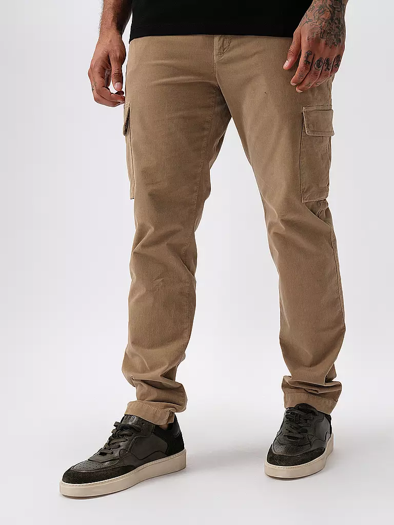 ALBERTO | Cordhose JOHN | olive