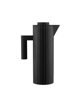 ALESSI | Thermoskanne - Isolierkanne Plisse 1 l  Schwarz