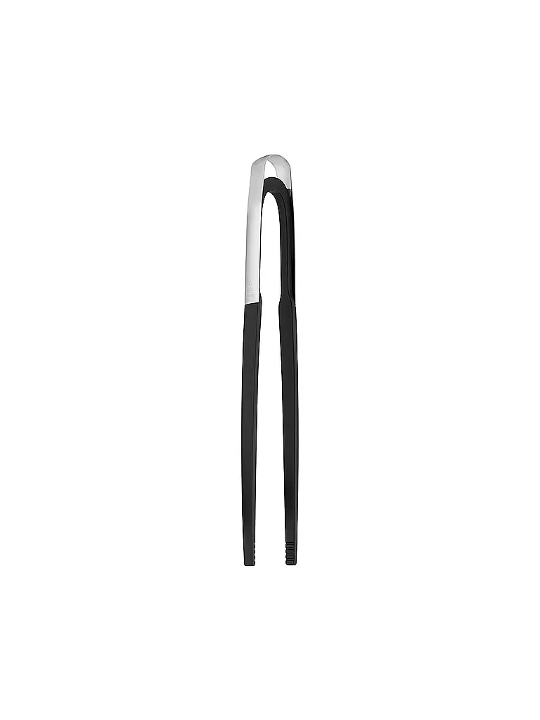 ALESSI | Küchenzange DOMENICA 32cm Schwarz/Edelstahl  | schwarz