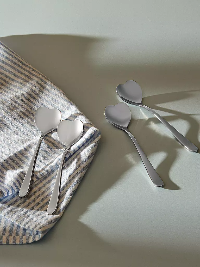 ALESSI | Kaffeelöffel  Set 4tlg | silber