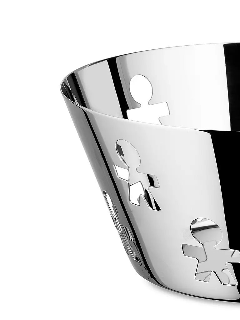 ALESSI | Obstschale GIRODONTO 20cm Edelstahl | silber