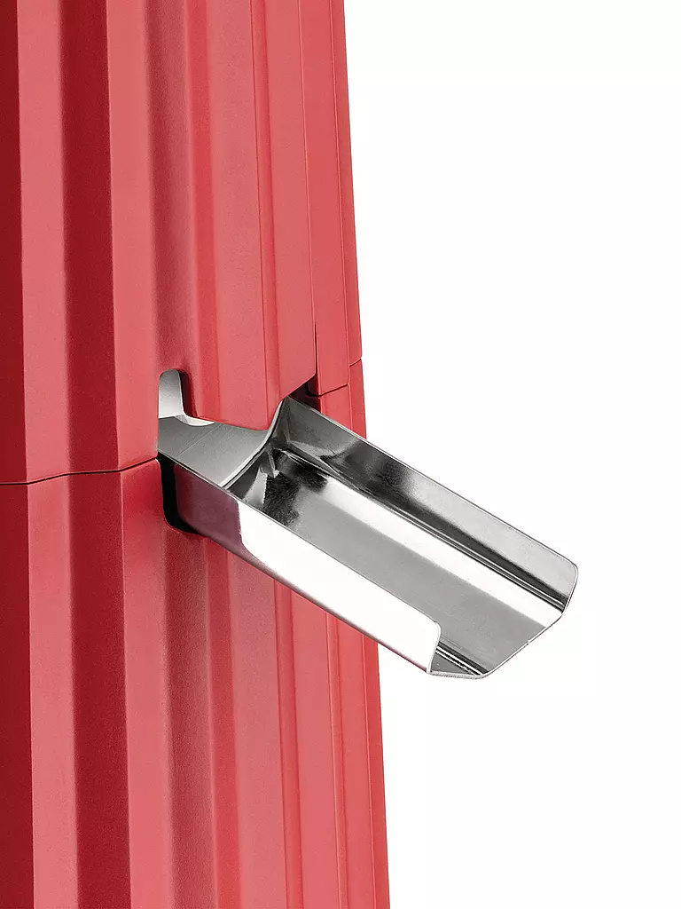 ALESSI | Zitruspresse Plisse Rot MDL07/R | dunkelgrün