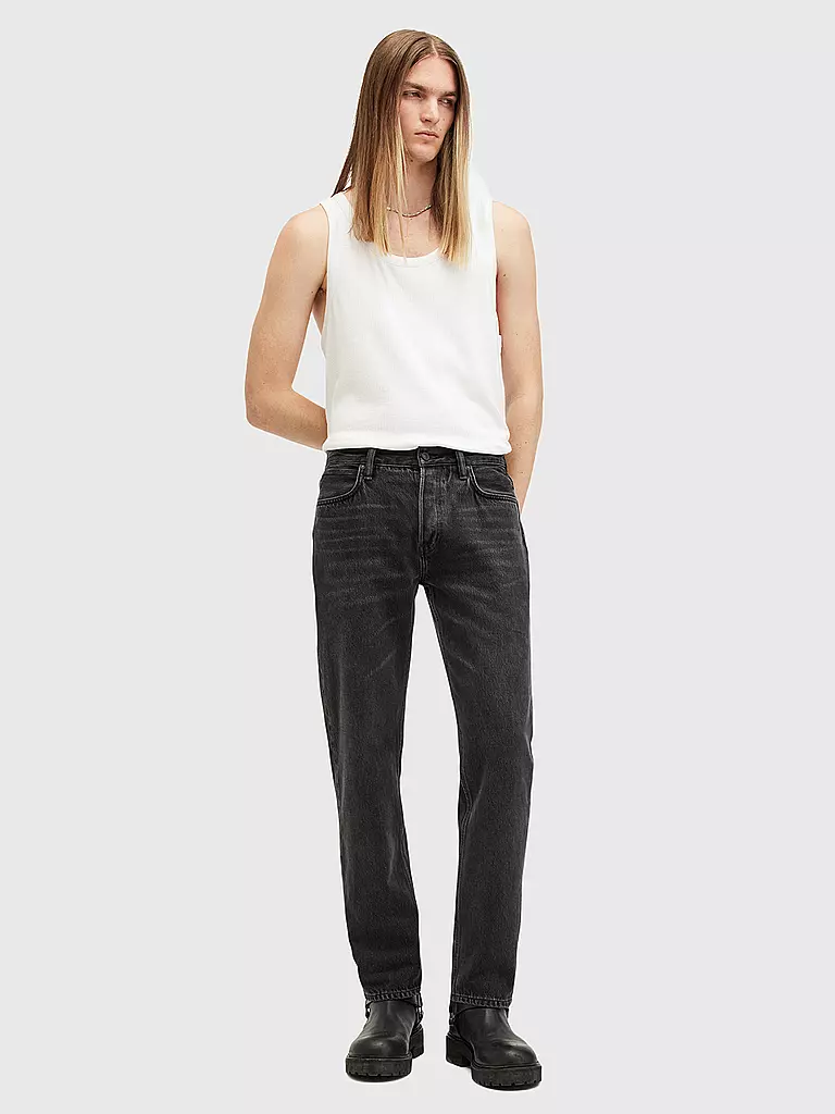 ALLSAINTS | Jeans Straight Fit REID  | schwarz