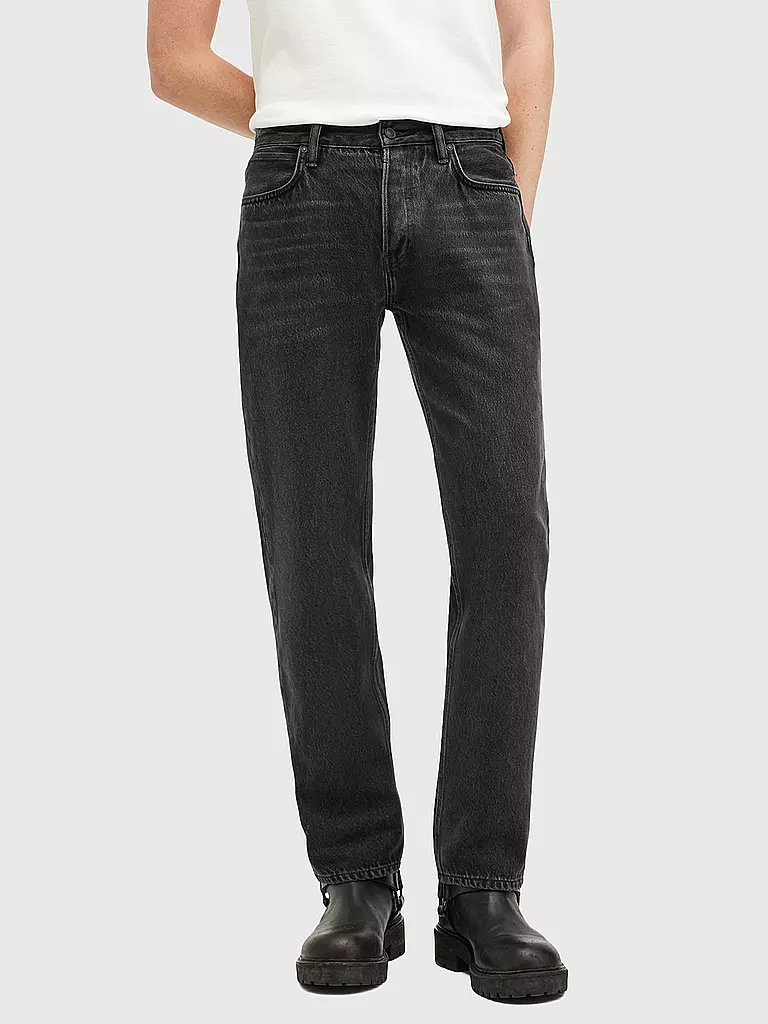 ALLSAINTS | Jeans Straight Fit REID | schwarz