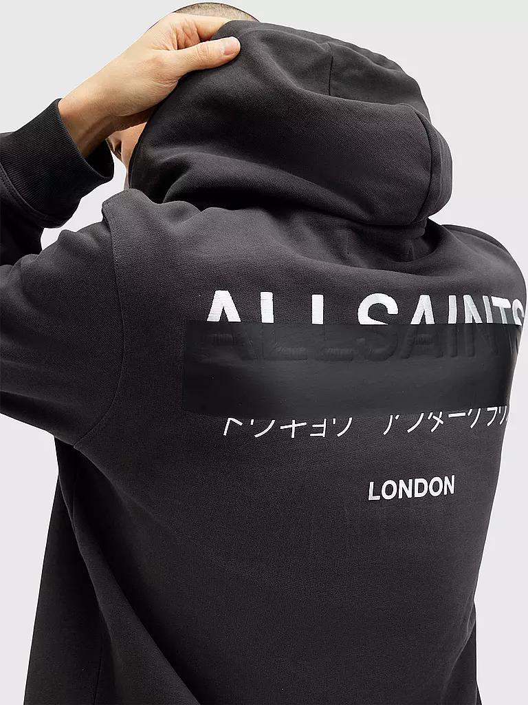 ALLSAINTS | Kapuzensweater - Hoodie REDACT  | schwarz