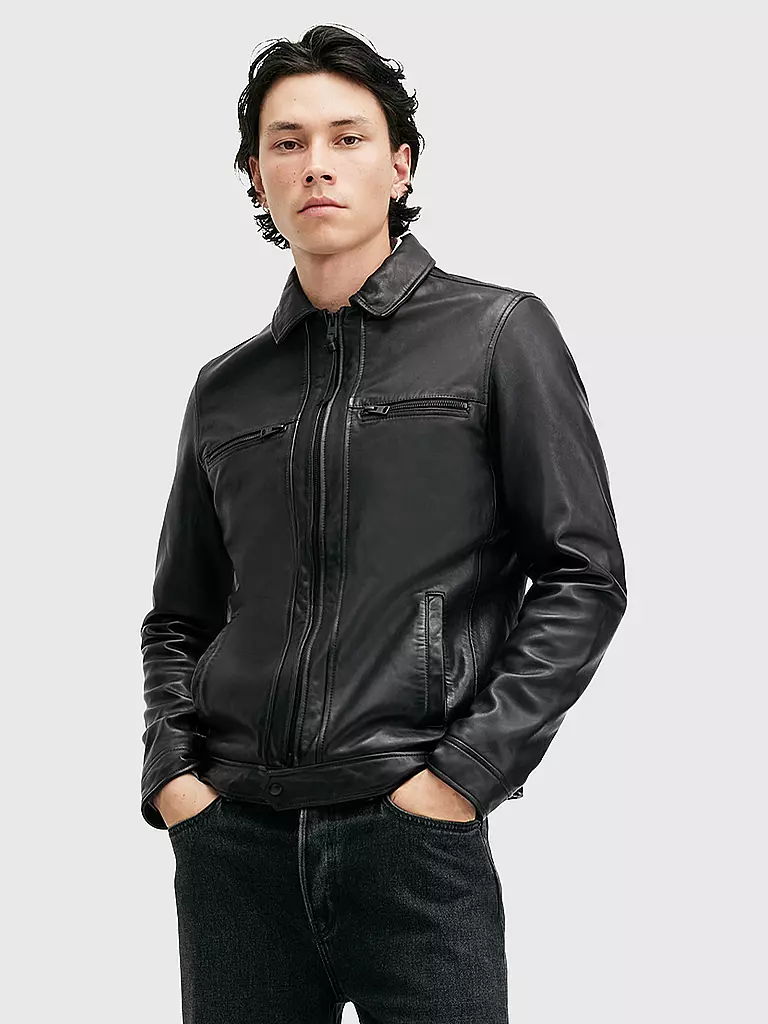 ALLSAINTS | Lederjacke LUCK | schwarz