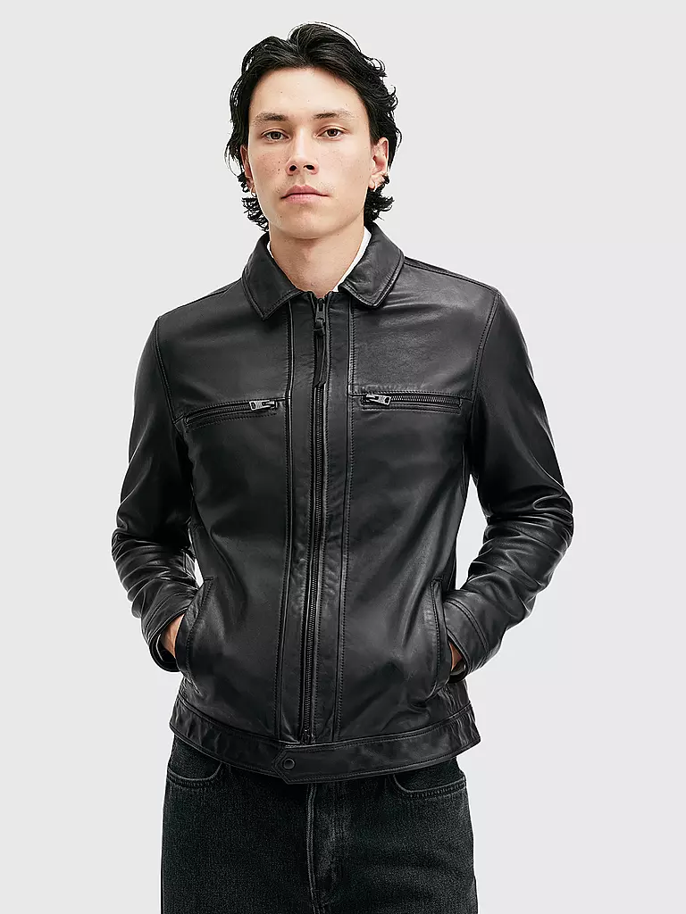 ALLSAINTS | Lederjacke LUCK | schwarz