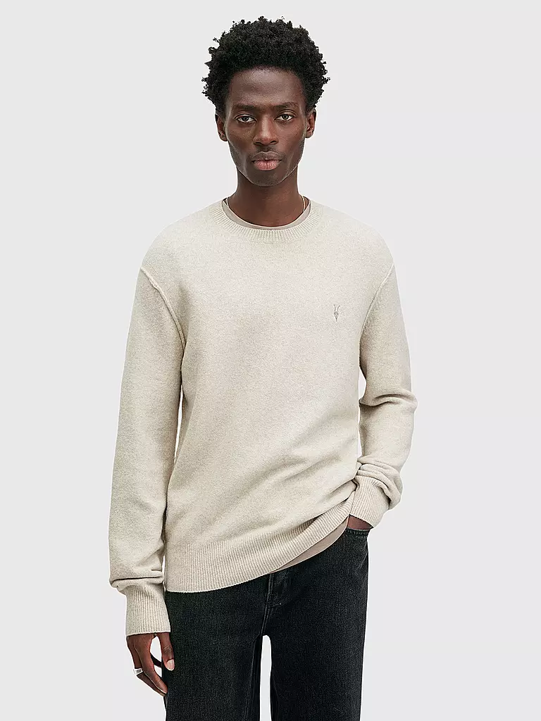 ALLSAINTS | Pullover STATTEN | hellgrau