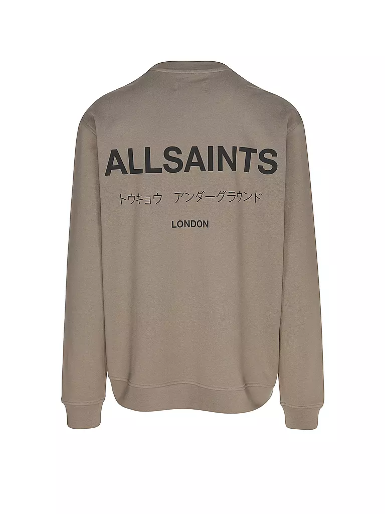 ALLSAINTS | Sweater Oversized Fit UNDERGROUND | hellbraun