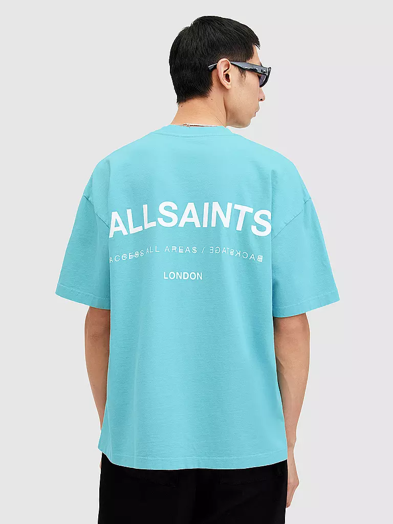 ALLSAINTS | T-Shirt ACCESS | blau