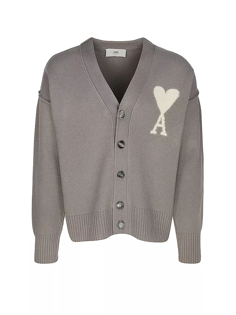 AMI PARIS | Cardigan | grau