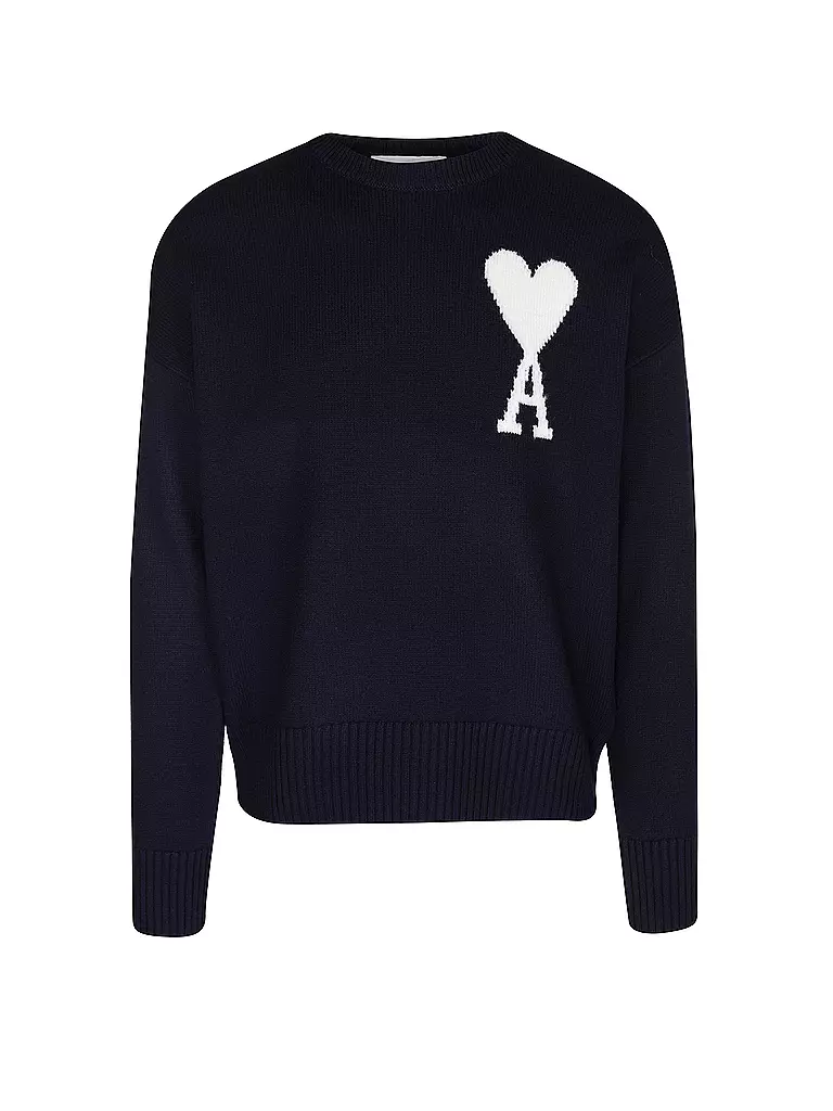 AMI PARIS | Pullover AMI DE COEUR | blau