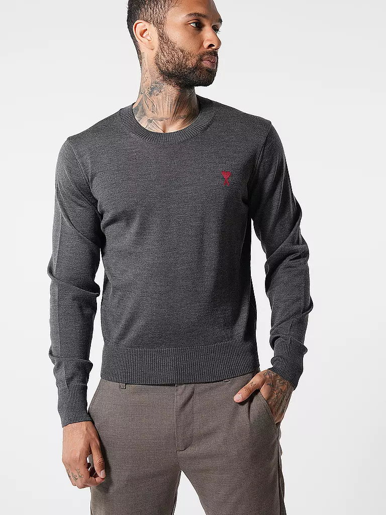 AMI PARIS | Pullover | grau