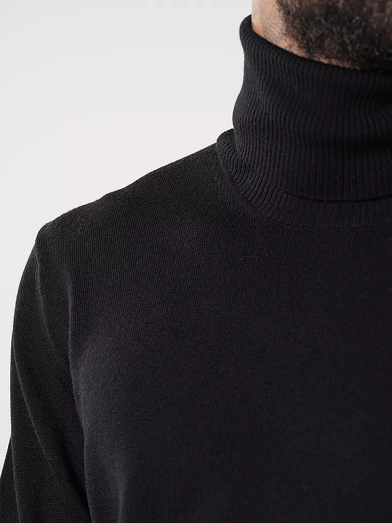 AMI PARIS | Rollkragenpullover | schwarz