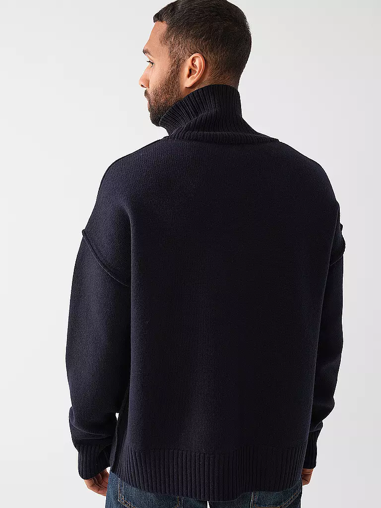 AMI PARIS | Rollkragenpullover | blau