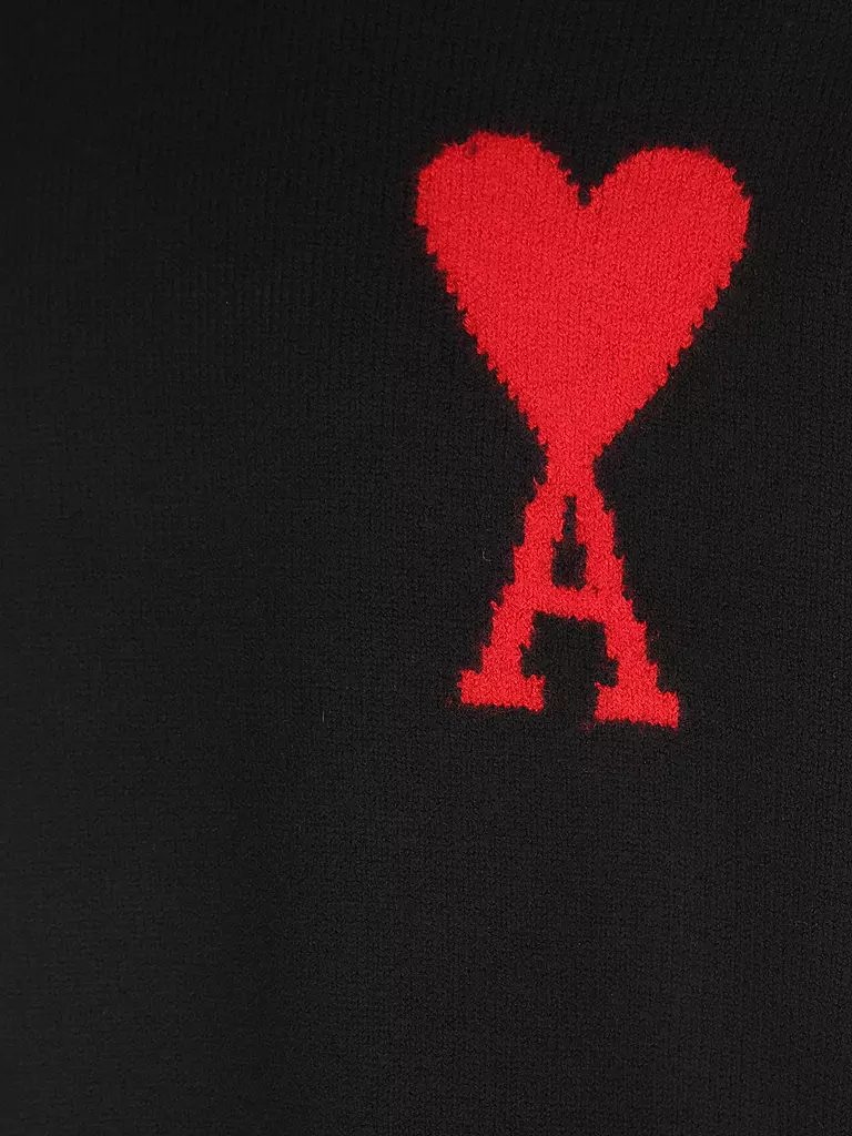 AMI PARIS | Rollkragenpullover | schwarz