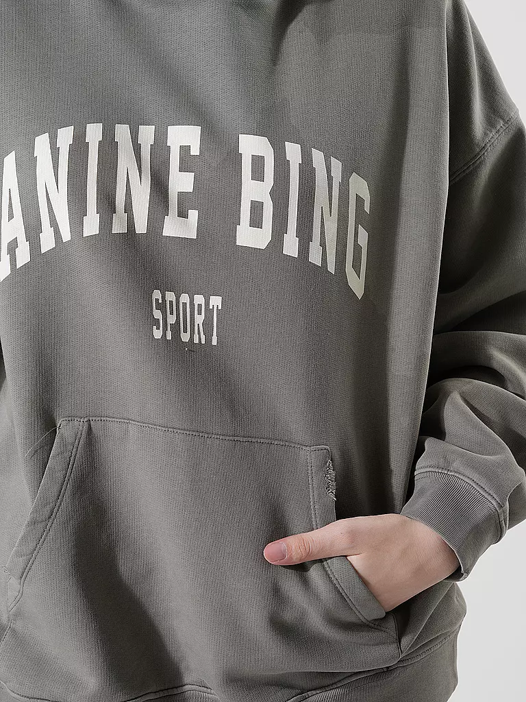 ANINE BING | Kapuzensweater - Hoodie Harvey | olive