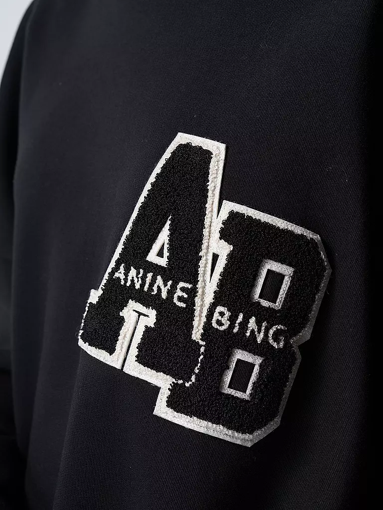 ANINE BING | Sweatshirt MILES | schwarz