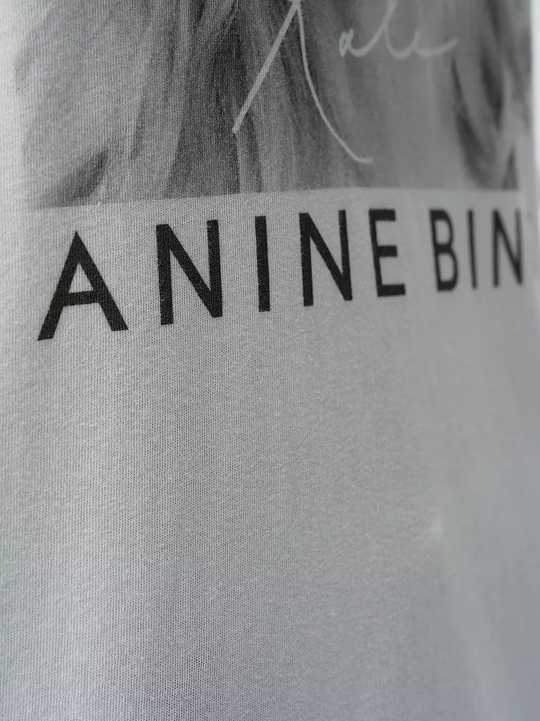 ANINE BING | T-Shirt AVI TEE KATE MOSS | weiss