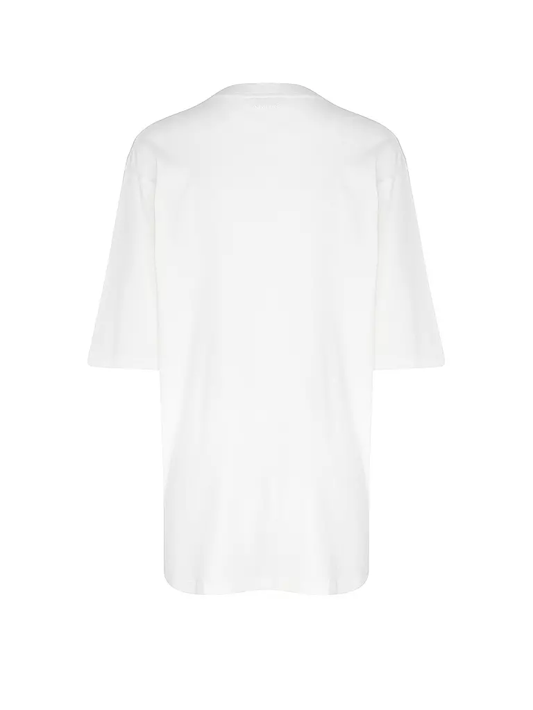 ANINE BING | T-Shirt CASON TEE BLUR | weiss