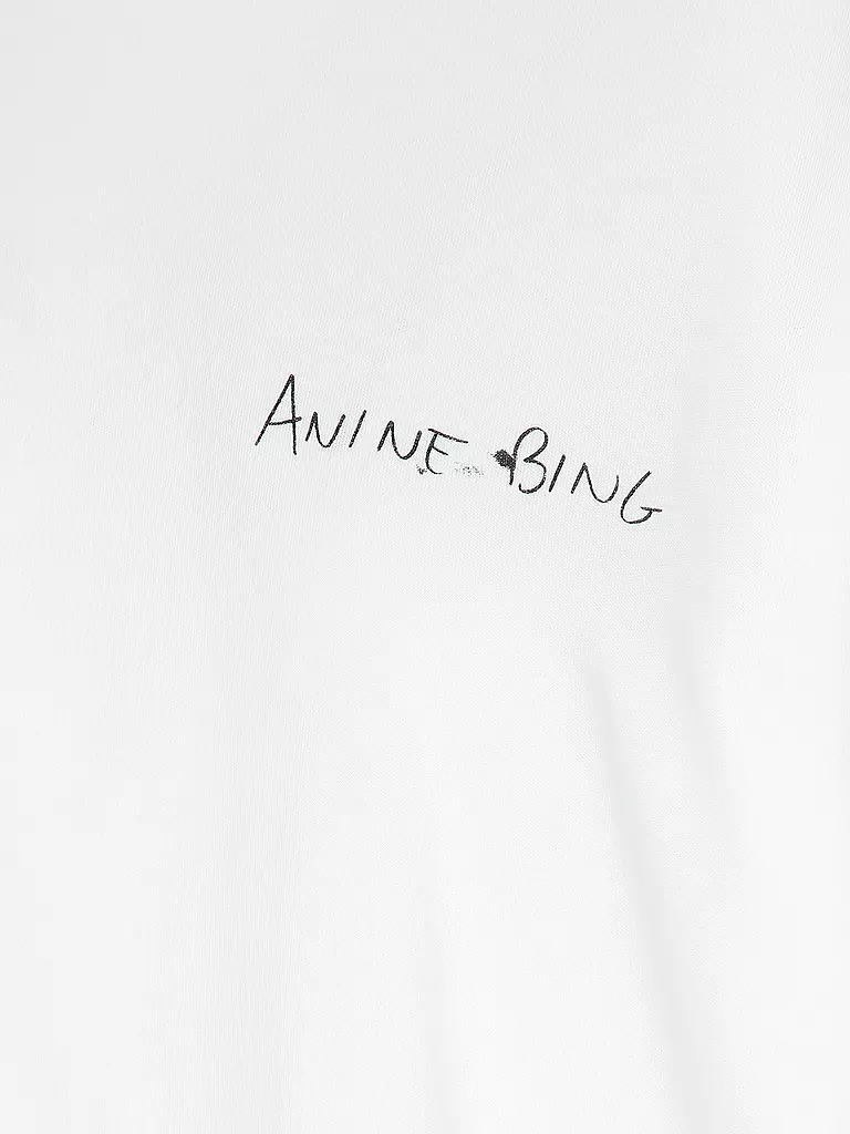 ANINE BING | T-Shirt WALKER | weiss