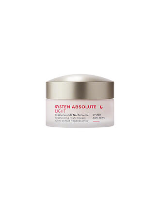 ANNEMARIE BÖRLIND | SYSTEM ABSOLUTE Regenerierende Nachtcreme light 50ml