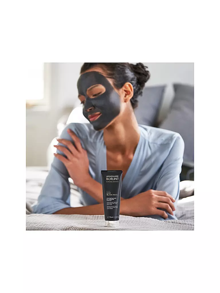 ANNEMARIE BÖRLIND | 2 IN 1 BLACK MASK 75ml | keine Farbe