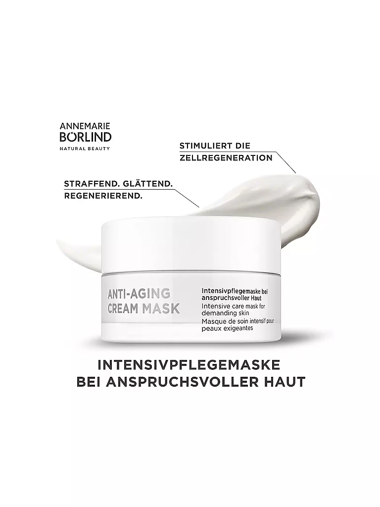 ANNEMARIE BÖRLIND | ANTI-AGING CREAM MASK 50ml | keine Farbe