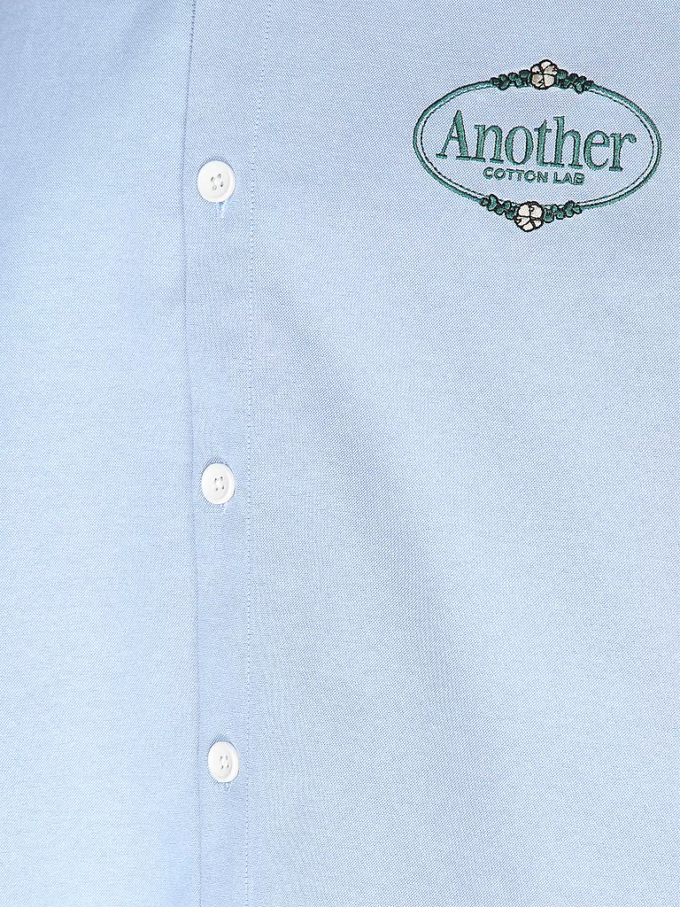 ANOTHER COTTON LAB | Hemd Regular Fit | hellblau