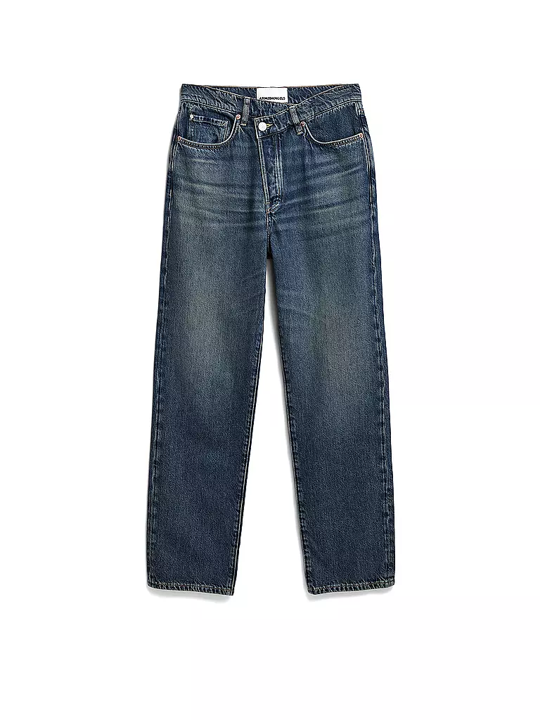 ARMEDANGELS | Jeans Straight Fit 7/8  AAIKALA | blau