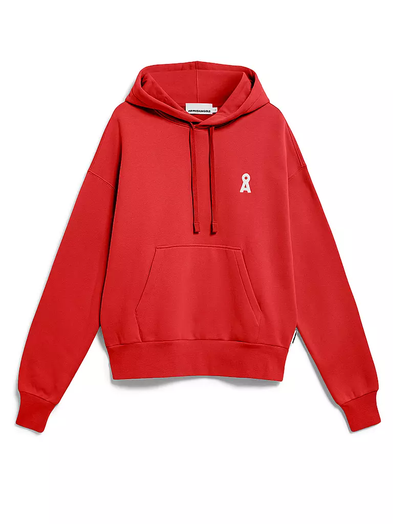 ARMEDANGELS | Kapuzensweater - Hoodie FRANCISARAA | rot