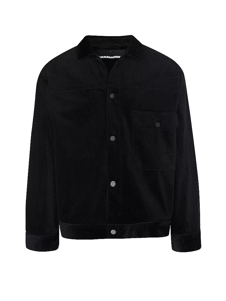 ARMEDANGELS | Overshirt AALEKSI CORDUROY J | schwarz