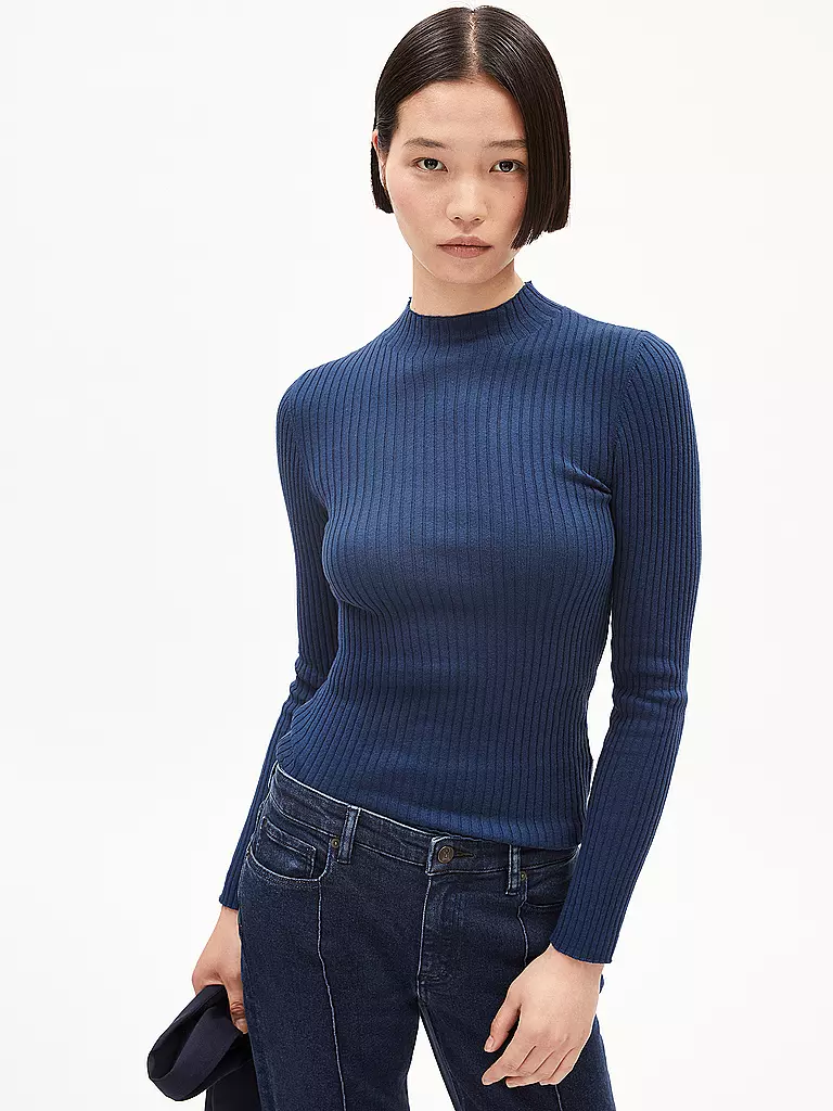 ARMEDANGELS | Pullover ALAANIA  | blau