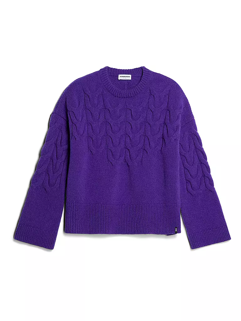 ARMEDANGELS | Pullover BRUNAA CABLE | lila