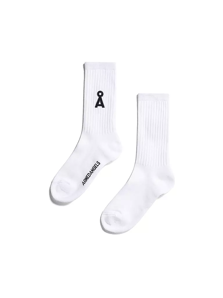 ARMEDANGELS | Socken SAAMUS BOLD whie | weiss