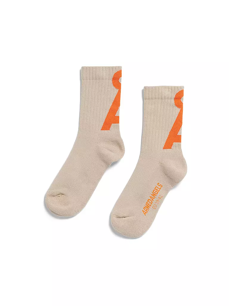 ARMEDANGELS | Socken SAAMUS sand stone-summer orange | camel