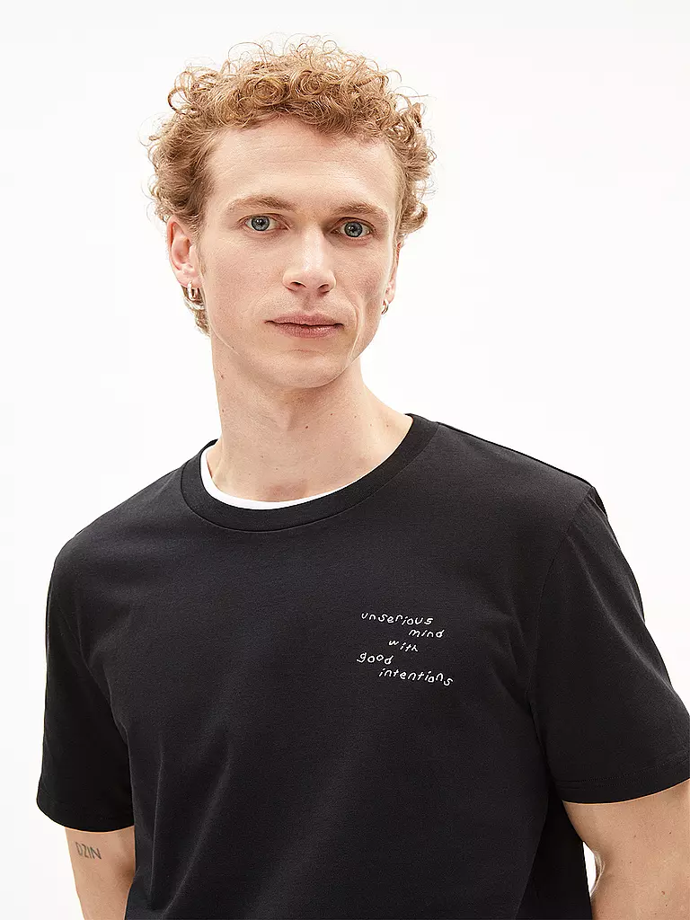 ARMEDANGELS | T-Shirt JAAMES  | schwarz