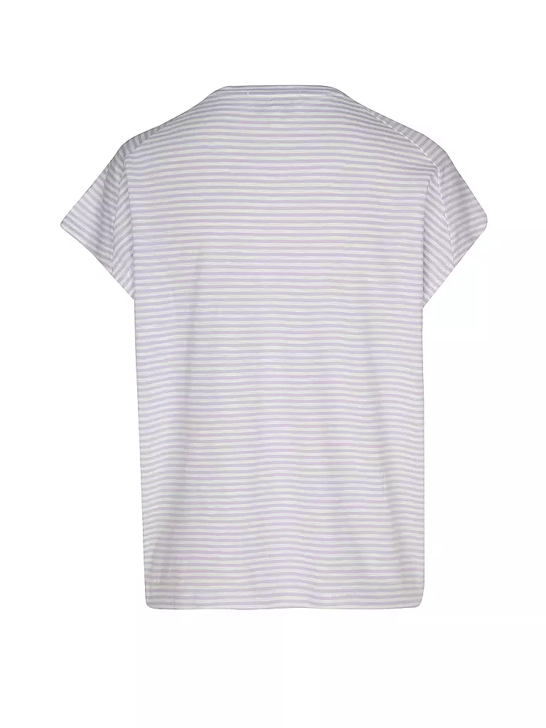 ARMEDANGELS | T-Shirt ONELIAA LOVELY STRIPES | lila