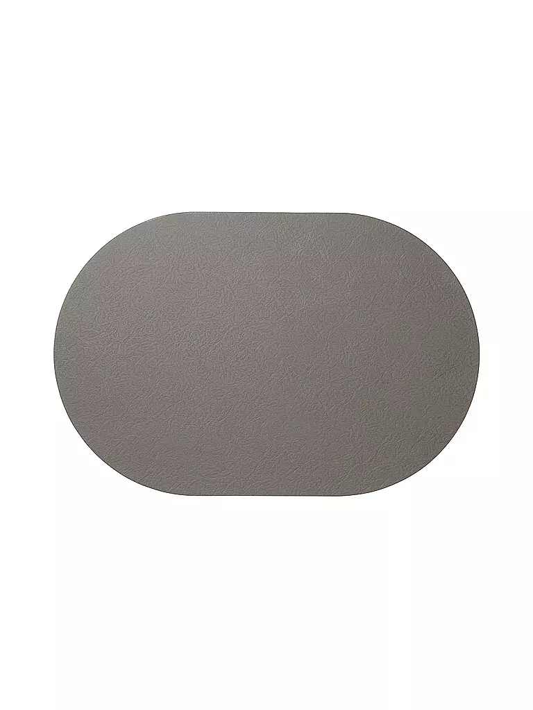 ASA SELECTION | Tischset oval 49,5 x 33cm Lava | grau