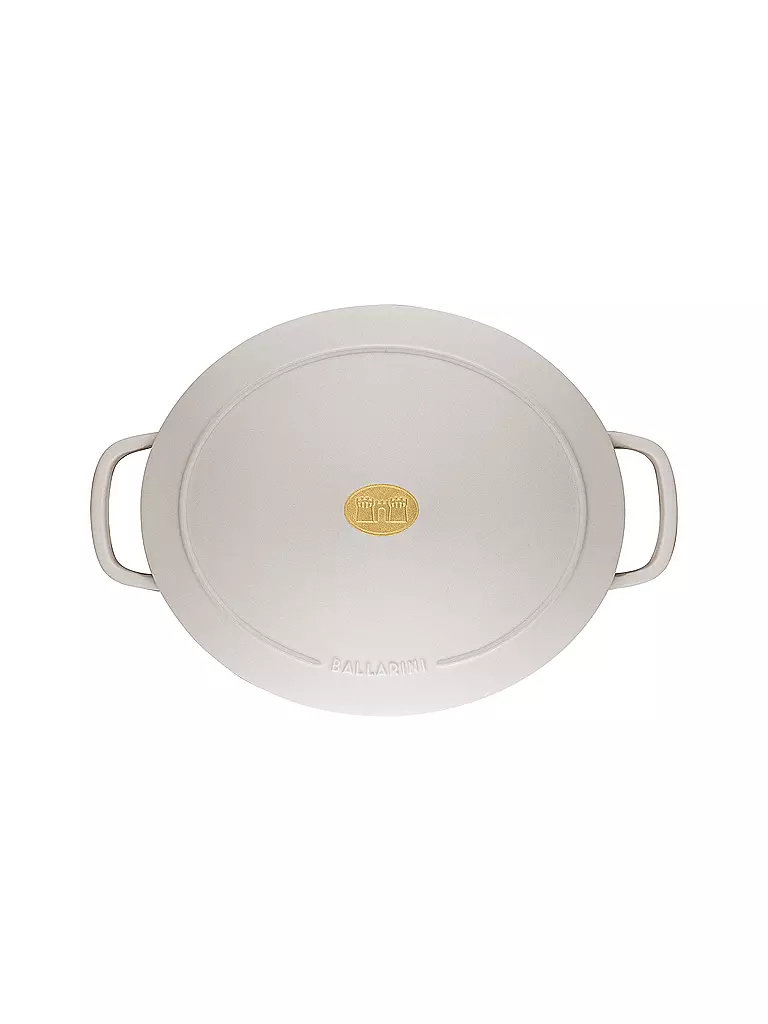 BALLARINI | Bräter BELLAMONTE Oval 33cm Weiss | creme