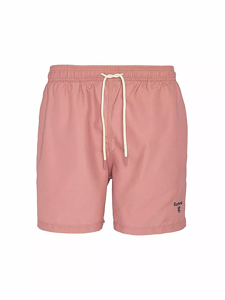 BARBOUR | Badeshorts STAPLE | rosa