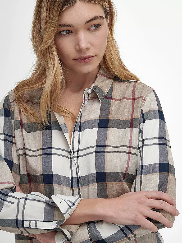 BARBOUR | Bluse BREDON | braun