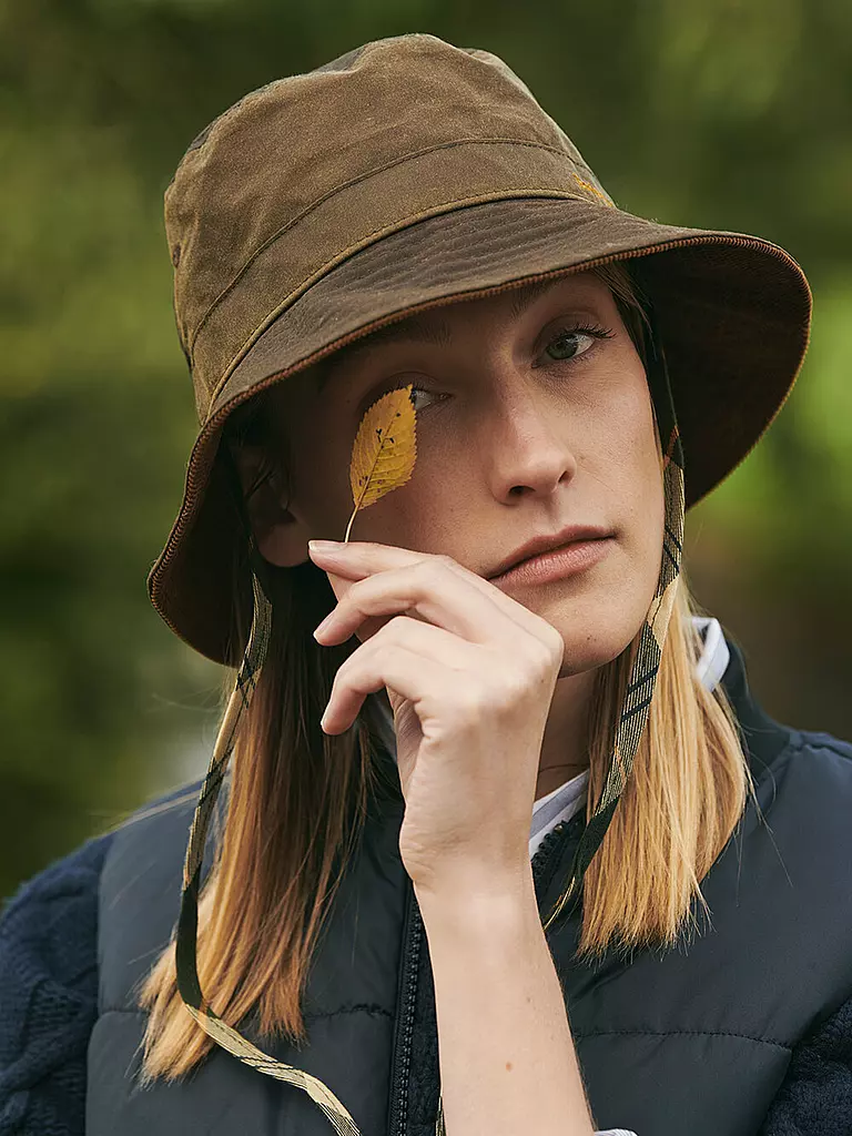 BARBOUR | Fischerhut - Bucket Hat Brackley | braun