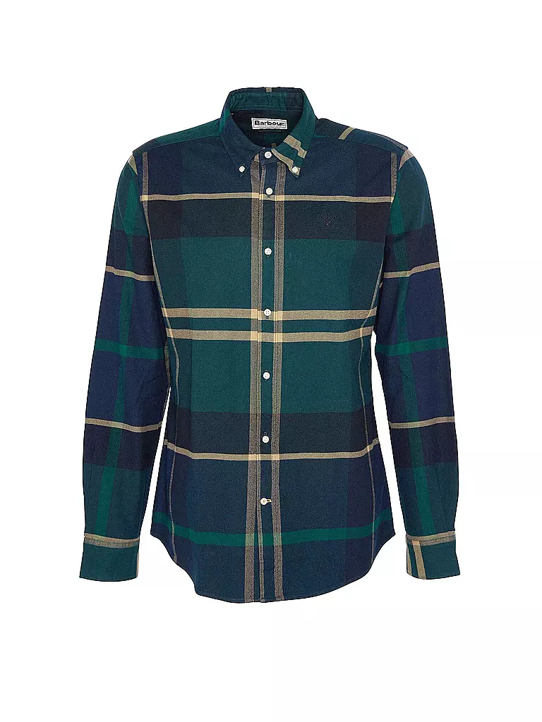 BARBOUR | Flanellhemd  | dunkelblau