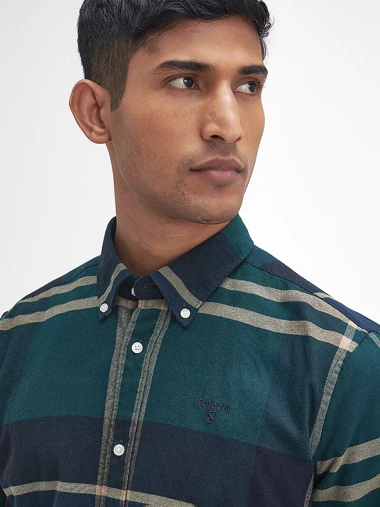 BARBOUR | Flanellhemd  | dunkelblau