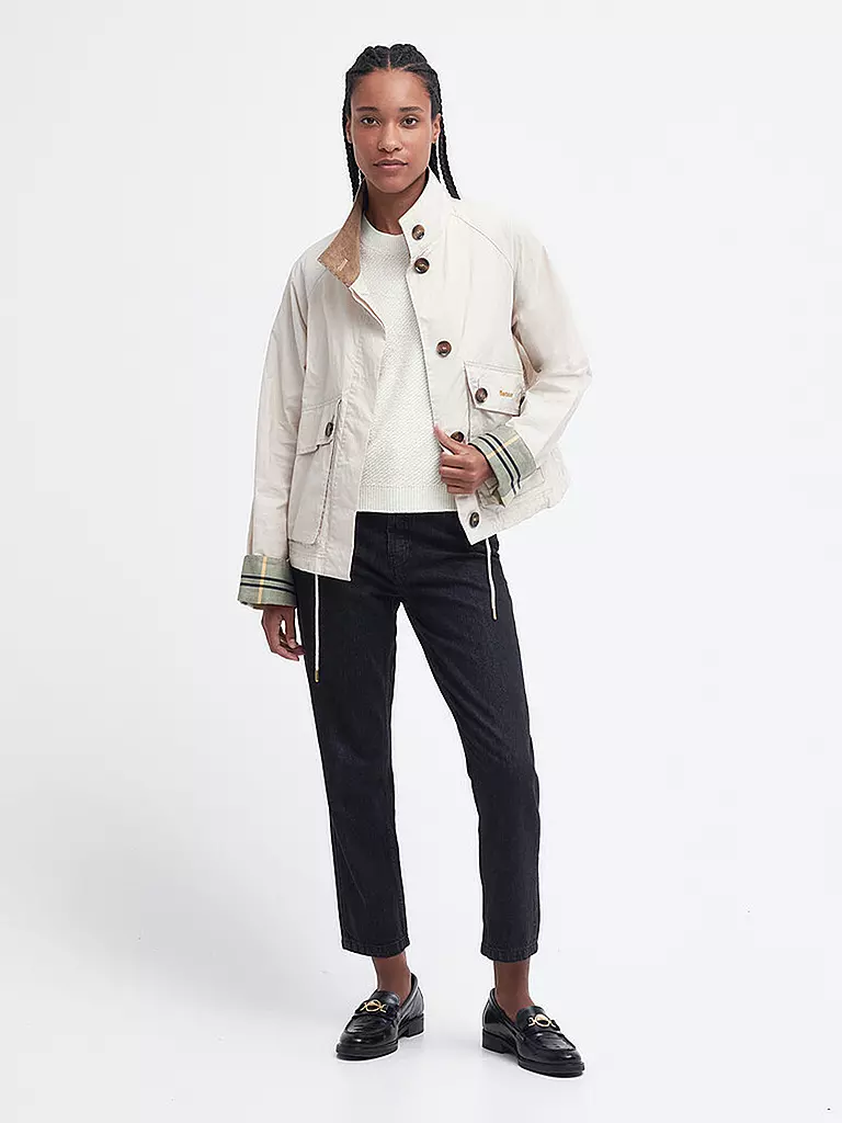 BARBOUR | Jacke CROWDON SHOWERPROOF | creme