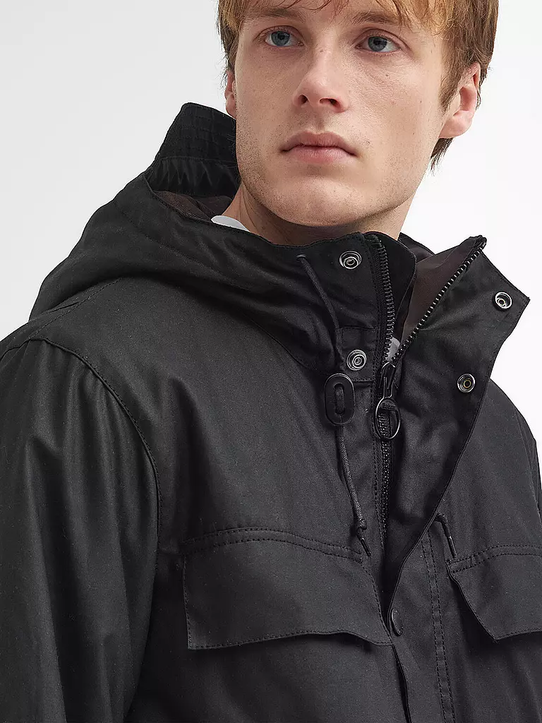 BARBOUR | Kurzjacke DURHAM | schwarz