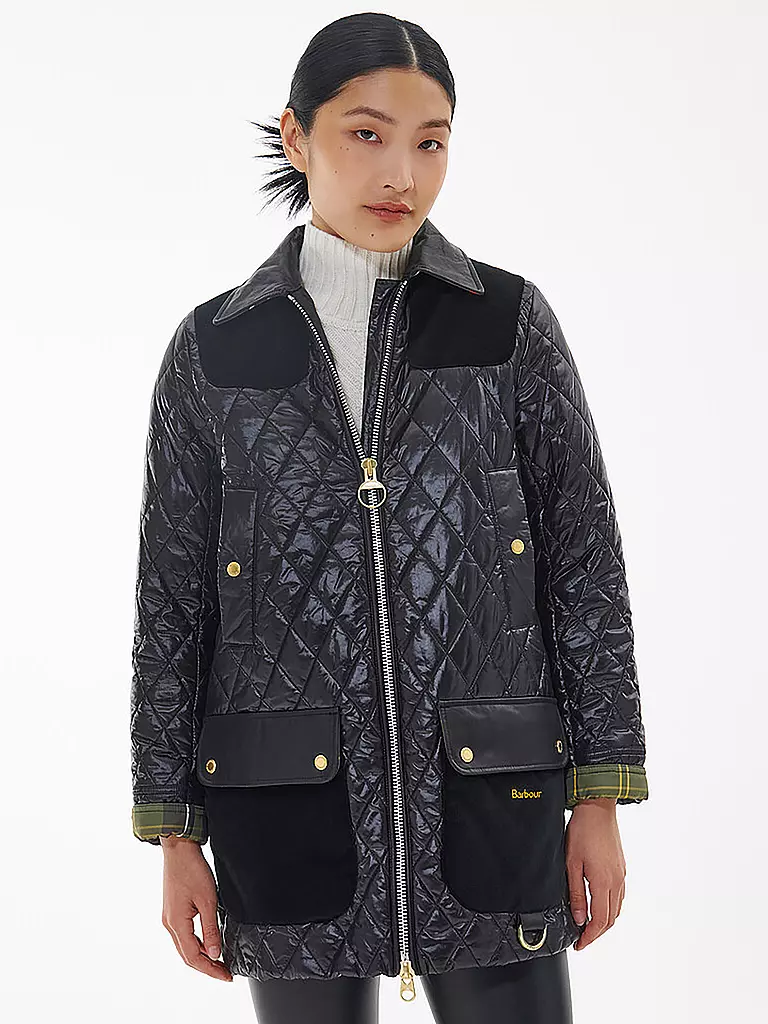 BARBOUR | Leichtsteppjacke CARLTON QUILT | schwarz