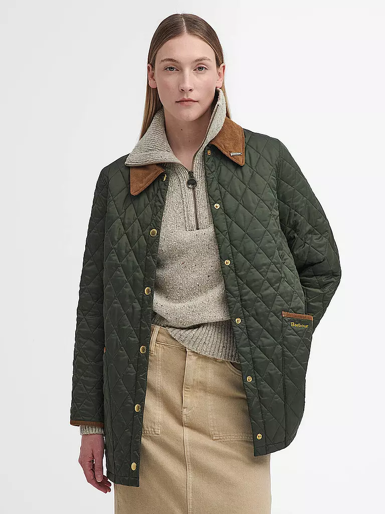 BARBOUR | Leichtsteppjacke MODERN LIDDESDALE | olive